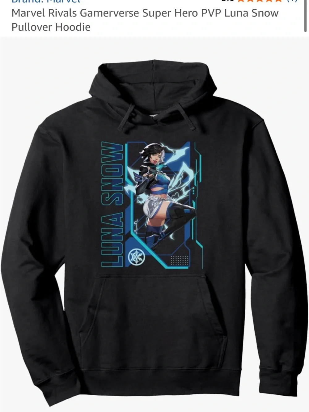Luna Snow Pullover Hoodie